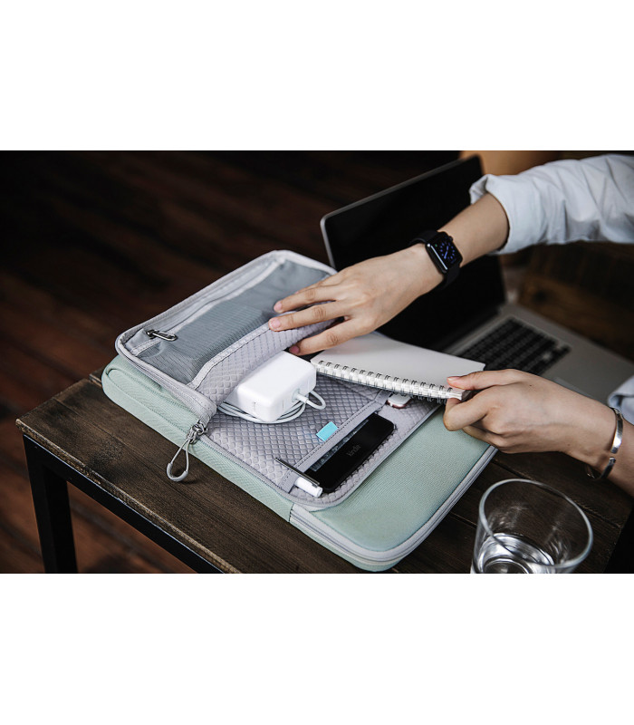 tomtoc Premium H13 (13") Laptop Sleeve, Grey