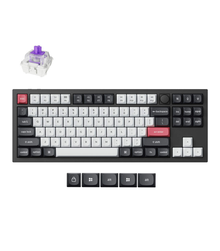 Q3 HE Carbon Black QMK Magnetic Switch (US)