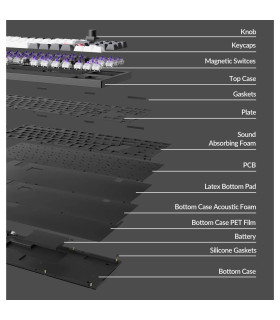 Q3 HE Carbon Black QMK Magnetic Switch (US)