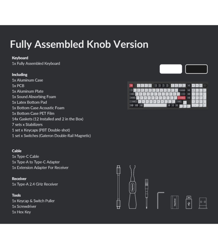 Q5 HE Carbon Black QMK Magnetic Switch (US)