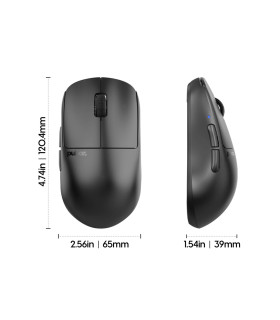 X2H v3 Wireless Black Mini Size 1