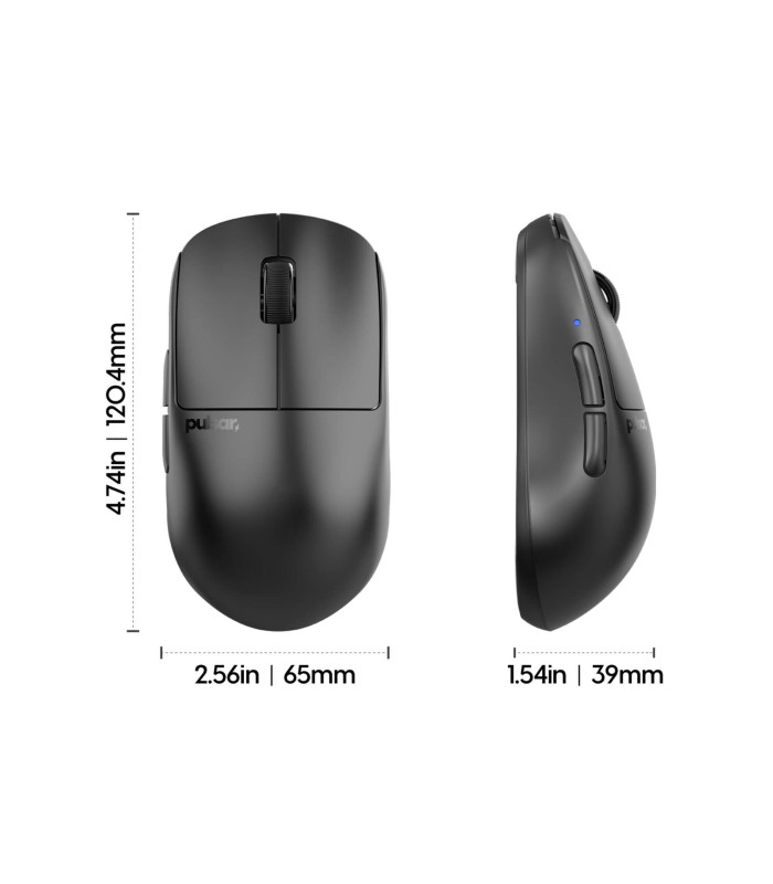 X2H v3 Wireless Black Mini Size 1