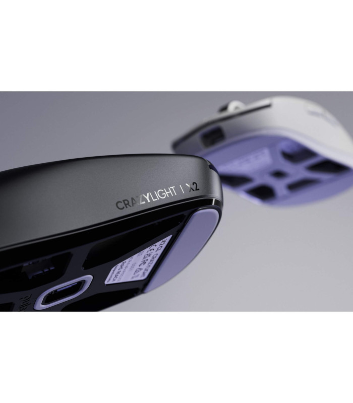 X2 CrazyLight Gaming Mouse Jet Black - Mini Size 1