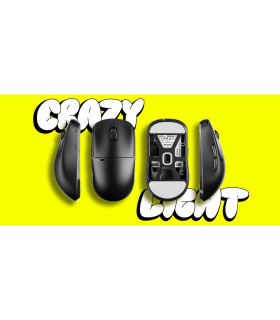 X2 CrazyLight Gaming Mouse Jet Black - Mini Size 1