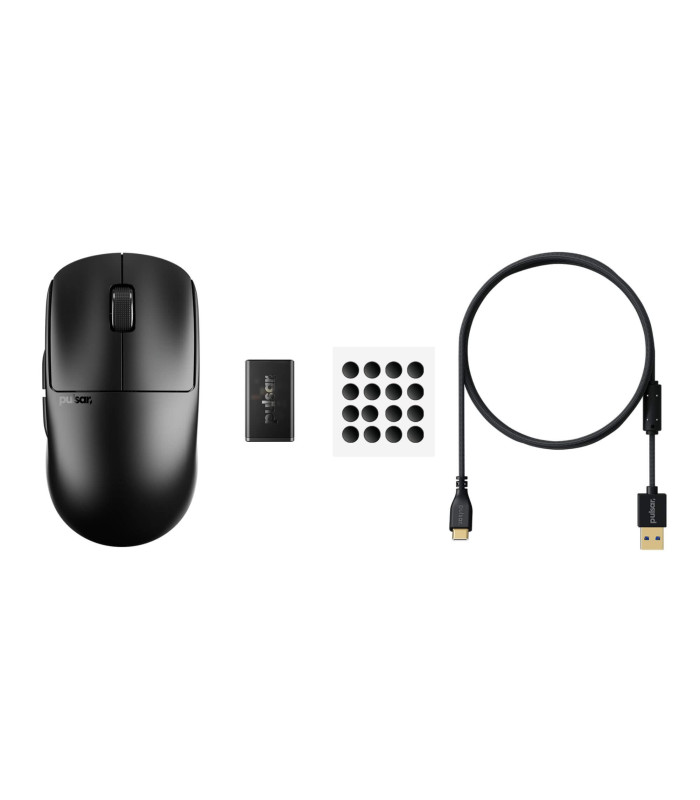 X2 CrazyLight Gaming Mouse Jet Black - Mini Size 1