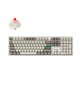 Keychron Q6 Max White QMK Red Switch (US) Knob