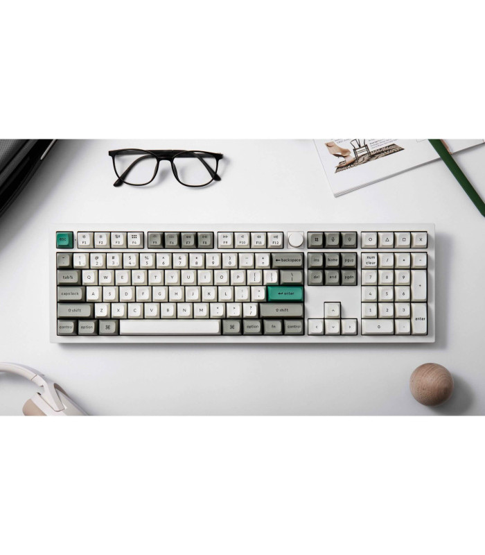 Keychron Q6 Max White QMK Red Switch (US) Knob