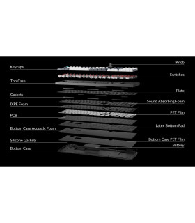 Keychron Q6 Max White QMK Banana Switch (US) Knob