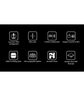 Keychron K13 Max Brown Switch RGB (CH)