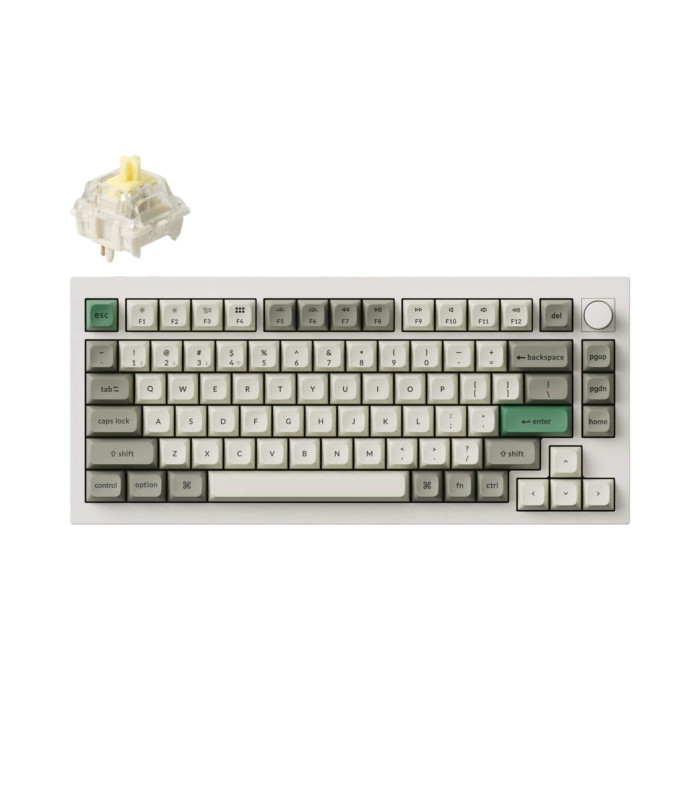 Keychron Q1 Max White QMK Banana Switch (US)