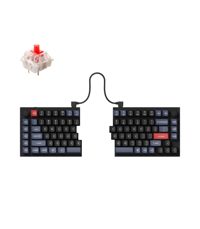 Keychron Q11 Black QMK Red Switch (US) w/Knob