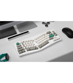 Keychron Q8 Max White QMK Red Switch (US)w/Knob