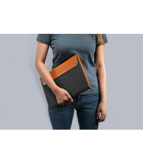 tomtoc Premium H15 (13-13.3") Sleeve, Grey & Brown