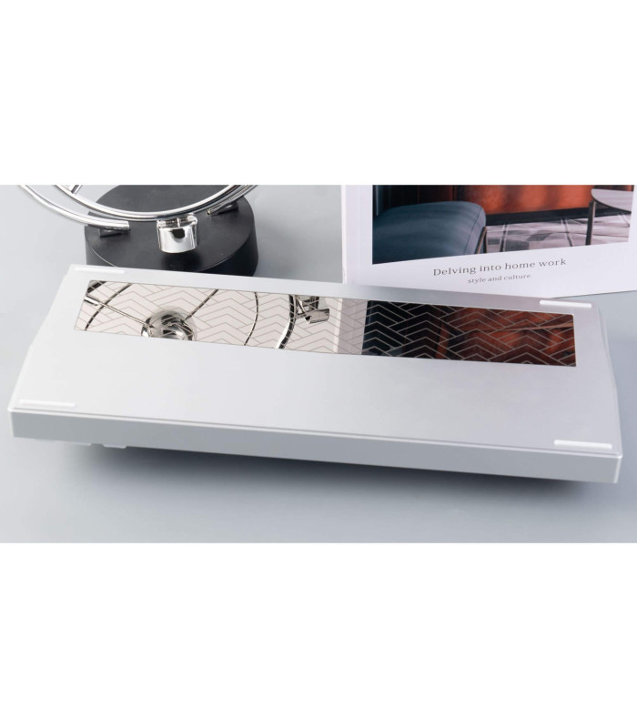 Lemokey P1 Pro Silver QMK Brown Switch (US) w/Knob