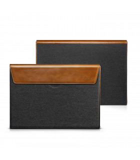 tomtoc Premium H15 (13-13.3") Sleeve, Grey & Brown