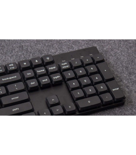 Low Profile (DoSh) PBT LSA Keycap Set Black (CH)