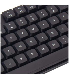 Low Profile (DoSh) PBT LSA Keycap Set Black (CH)