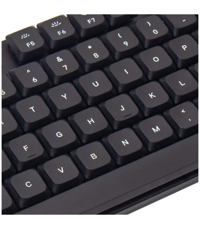 Low Profile (DoSh) PBT LSA Keycap Set Black (CH)