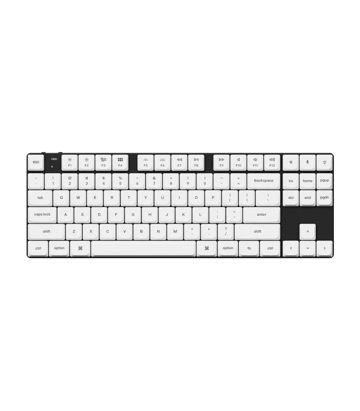 Low Profile (DoSh) PBT LSA Keycap Set White (CH)