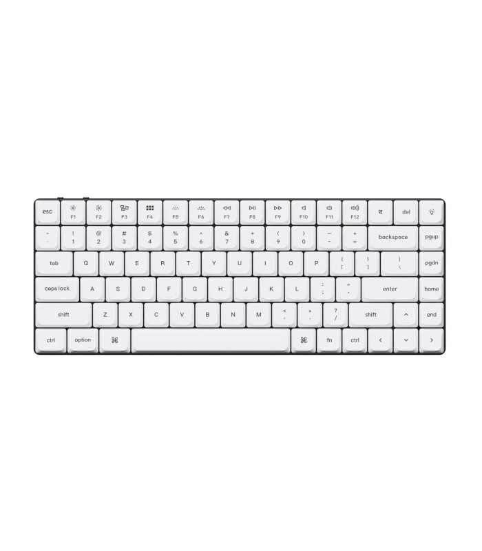Low Profile (DoSh) PBT LSA Keycap Set White (CH)