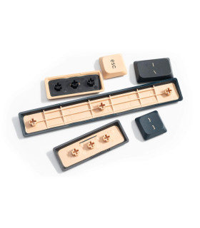 Low Profile (DoSh) PBT LSA Keycap Set Camel (CH)