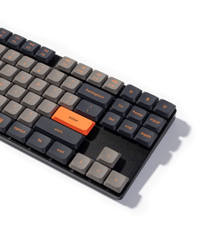 Low Profile (DoSh) PBT LSA Keycap Set Carbon (CH)