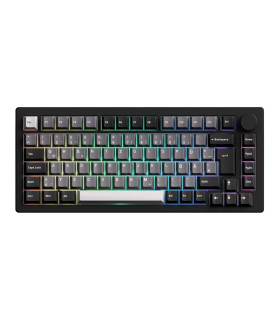 Akko MonsGeek M1 V5 Black & Silver ISO Creamy Purp