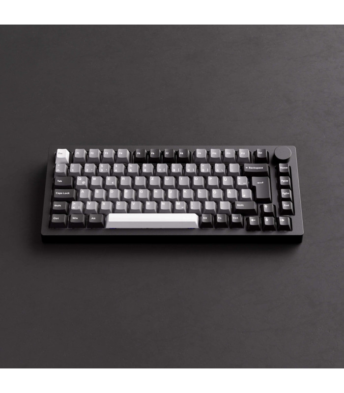 Akko MonsGeek M1 V5 Black & Silver ISO Creamy Purp