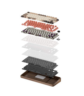 Akko MU02 Mountain Seclusion ISO Rosewood