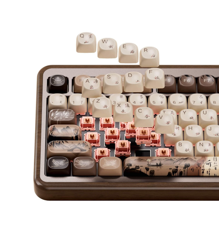 Akko MU02 Mountain Seclusion ISO Rosewood