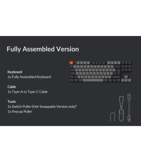 Keychron K1 QMK v6 Red Switch (CH)