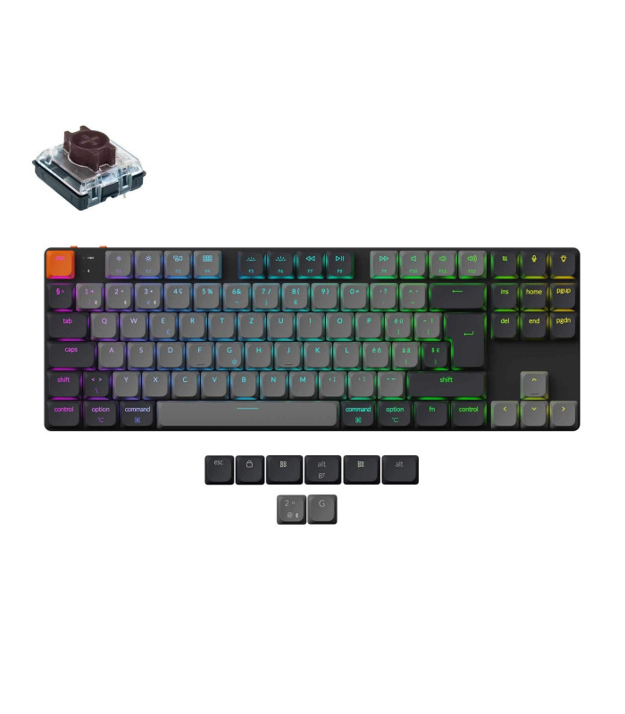 Keychron K1 QMK v6 Brown Switch (CH)