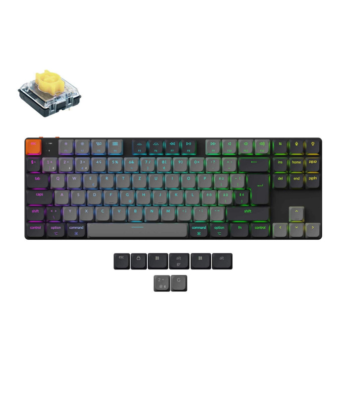 Keychron K1 QMK v6 Banana Switch (CH)