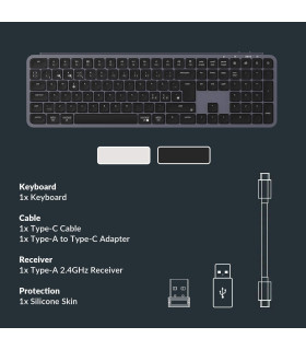 B6 Pro Ultra-Slim Wireless Space Grey (CH)