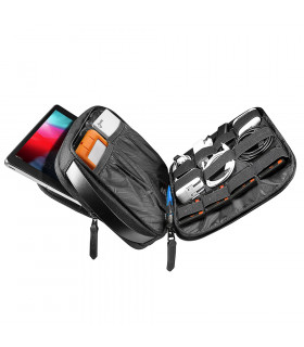 tomtoc Urban H01 Accessory Organizer, Black