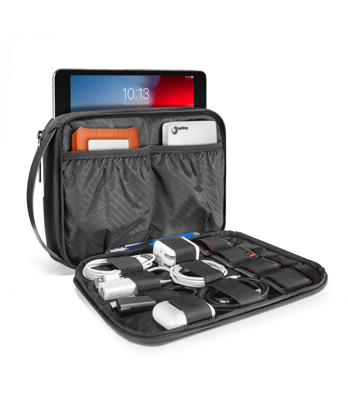 tomtoc Urban H01 Accessory Organizer, Black