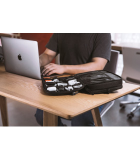 tomtoc Urban H01 Accessory Organizer, Black