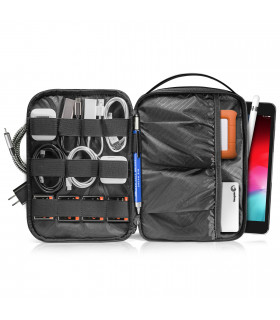 tomtoc Urban H01 Accessory Organizer, Black