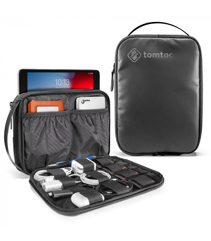 tomtoc Urban H01 Accessory Organizer, Black