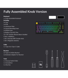 Lemokey P1 HE White Magnetic Switch (US)