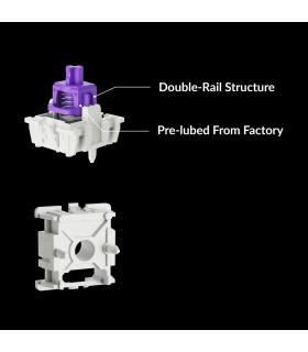 Q6 HE Carbon Black QMK Magnetic Switch (US)