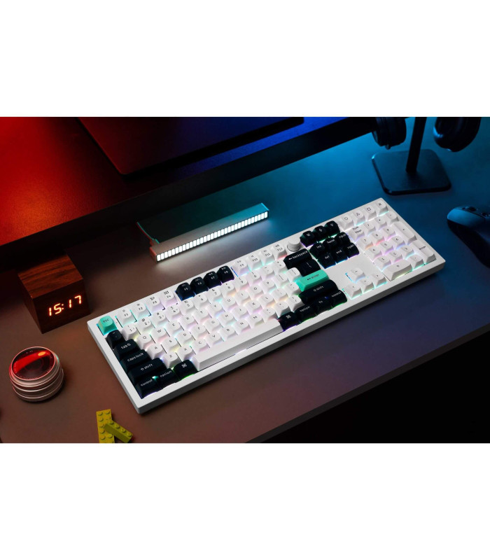 Q6 HE Shell White QMK Magnetic Switch (US)