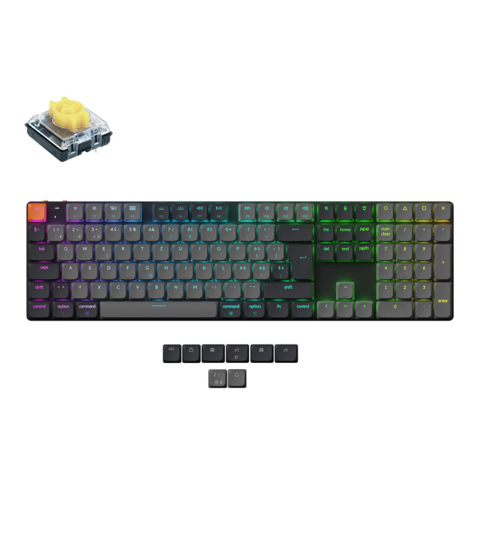 Keychron K5 QMK v2 Banana Switch (CH)