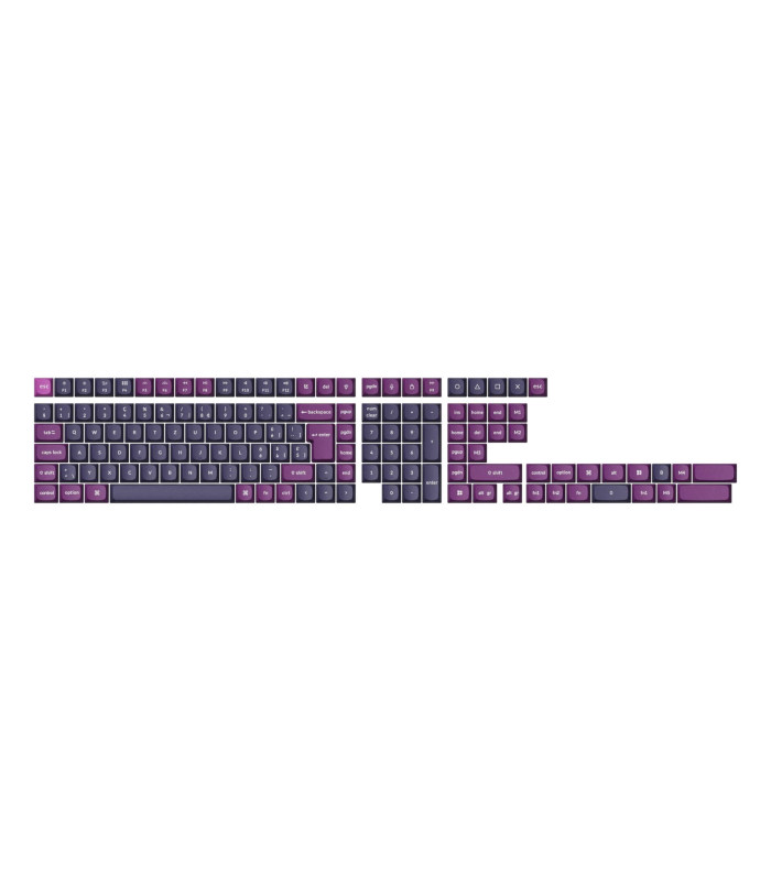 Keychron PBT Purple Full Set Keycaps (CH)