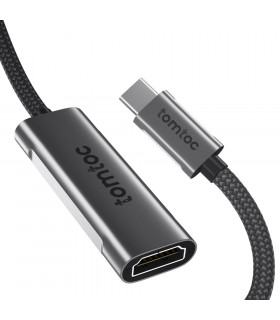 tomtoc USB-C to HDMI 2.0 Adapter 4K 60Hz