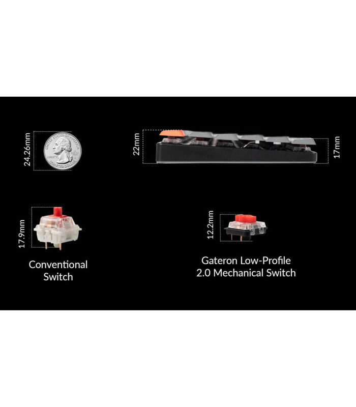 Keychron K5 Max Red Switch RGB (US)