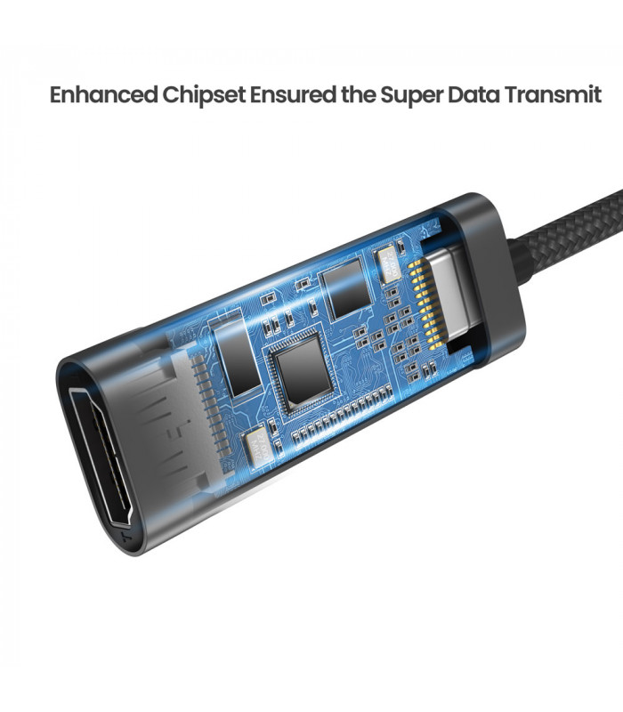 tomtoc USB-C to HDMI 2.0 Adapter 4K 60Hz