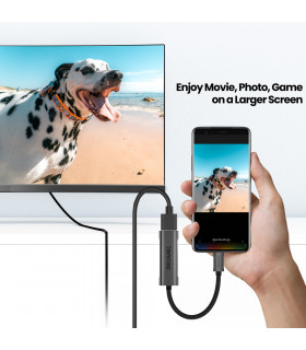 tomtoc USB-C to HDMI 2.0 Adapter 4K 60Hz