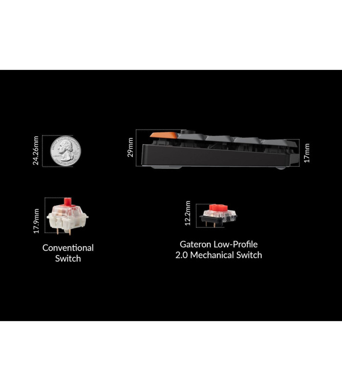 Keychron K11 Max Brown Switch RGB (US)