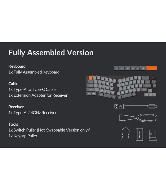 Keychron K11 Max Brown Switch RGB (US)